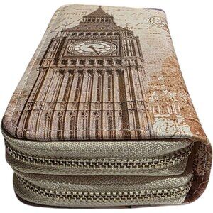 Travel Wallet with Big Ben Print